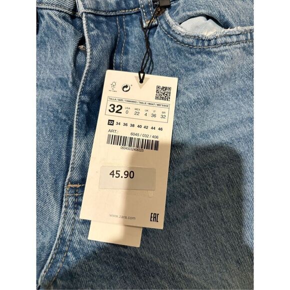 Zara Jeans size 0 midrise 32 - Picture 3 of 5